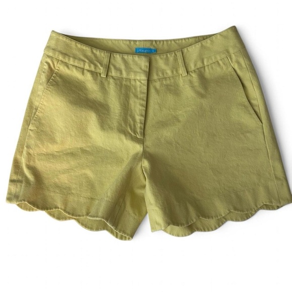 J. McLaughlin Petal Shorts – Scalloped Hem, Size 4, Mint Green - Picture 2 of 8